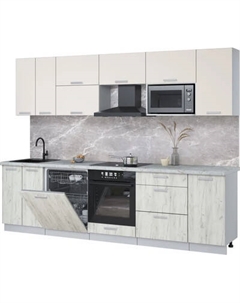 Кухонный гарнитур Интерлиния Мила Лайт 2.8-ПМ2