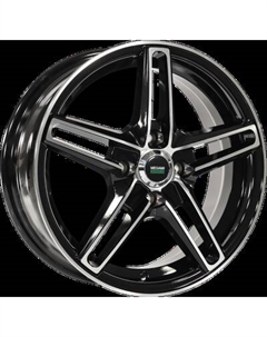 Литой диск Megami MGM-17 15x6" 4x100мм DIA 67.1мм ET 40мм BKF