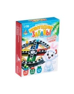 Настольная игра Лас Играс Новогодние забавы / 4359682 Лас играс