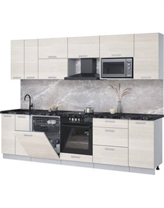 Кухонный гарнитур Интерлиния Мила Лайт 2.8-ПМ2