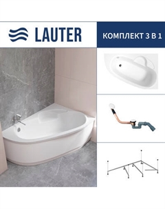 Ванна акриловая Lauter Valencia 150x100 / 2102150R