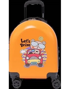Чемодан на колесах Ecotope Машина / 324-Z-1-16-ORN