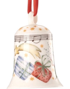 Елочная игрушка Hutschenreuther Christmas songs/2025 Колокольчик / 02472-727213-27920