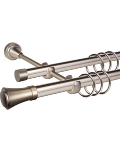 Карниз для штор АС ФОРОС Grace D19Г/19Г + наконечники Анкона Ас форос