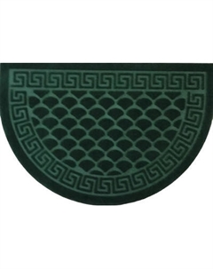 Коврик грязезащитный Kovroff Чешуйки полукруг 40x60 / ПП/04/01/06