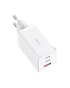 Зарядное устройство сетевое Baseus GaN5 + кабель Type-C to Type-C / CCGP120202