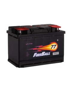 Автомобильный аккумулятор FireBall 6СТ-77 N прямая 1 L 670А Fireball
