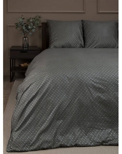 Комплект постельного белья Amore Mio Макосатин BZ QR Crown Gy Euro Msh / 34194 Amore mio