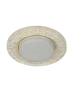 Точечный светильник ЭРА DK80 WH-GD / Б0019576 Эра