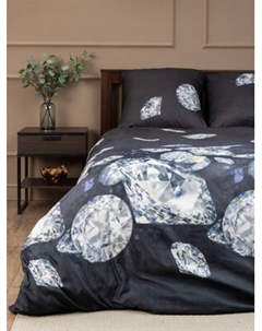 Комплект постельного белья Amore Mio Макосатин BZ Black Single M / 93795 Amore mio