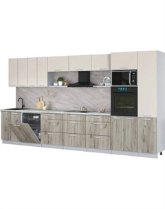 Кухонный гарнитур Интерлиния Мила Лайт 4.0-ПМ1