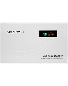 Стабилизатор напряжения SmartWatt AVR Slim 3000RW Smartwatt