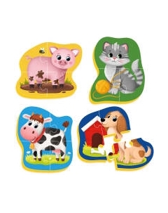 Развивающий игровой набор El'Basco Toys Домашние животные / ET02-002 El'basco toys