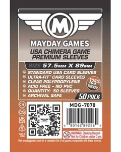Набор протекторов для игровых карточек Mayday Games MDG-7078 Mayday games