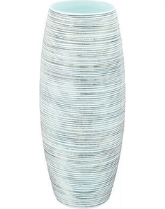 Ваза Elan Gallery Голубая с золотыми нитями / 140294 Elan gallery