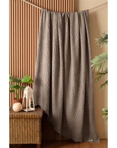 Плед Karven Муслиновый Евро 220x240 / PL027 CARMEN v4/Kahve