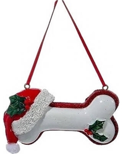 Елочная игрушка Kurt S. Adler Christmas 2024. Косточка с шапкой / A1334_2 Kurt s. adler