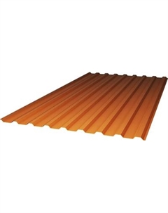 Монолитный поликарбонат Borrex МП-20 Профилированный 1050x3000x0.8мм