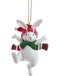 Елочная игрушка Kurt S. Adler Зимний кролик / E0954 Kurt s. adler