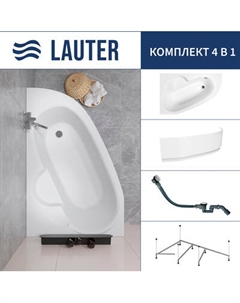 Ванна акриловая Lauter Valencia 150x100 / 2102150L