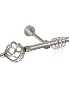 Карниз для штор АС ФОРОС Grace D19Г + наконечники Булава Ас форос