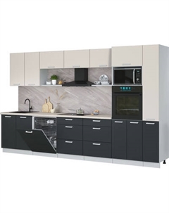 Кухонный гарнитур Интерлиния Мила Лайт 3.5-ПМ1