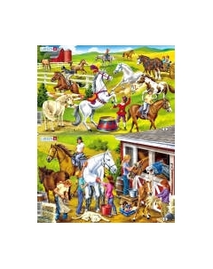 Набор пазлов LARSEN Лошади / U16N Larsen