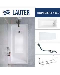 Ванна акриловая Lauter Seraphina 170x80 / 2112170R