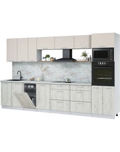 Кухонный гарнитур Интерлиния Мила Лайт 3.5-ПМ3