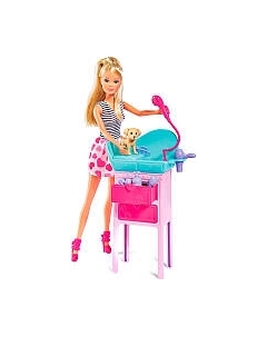 Кукла с аксессуарами Simba Штеффи с двумя собачками / 5733266