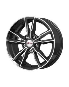 Литой диск iFree Икигай 16x6.5" 5x108мм DIA 67.1мм ET 40мм Блэк джек Ifree