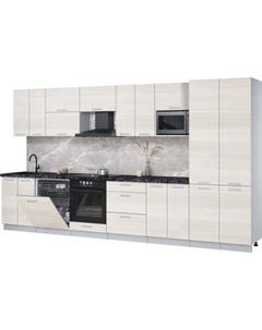 Кухонный гарнитур Интерлиния Мила Лайт 3.8-ПМ2