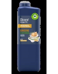 Гель для душа Dicora Vetiver & Ginseng Energy