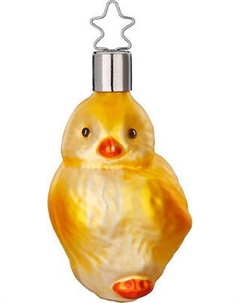 Елочная игрушка Inge's Christmas Springtime. Маленький цыпленок / 10061S022 Inge's christmas