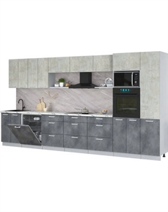 Кухонный гарнитур Интерлиния Мила Лайт 4.0-ПМ1