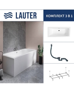 Ванна акриловая Lauter Olympia 180x80 / 21100080