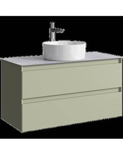 Тумба с умывальником Aqwella Geometria GE01102SH/STG1014X456GS