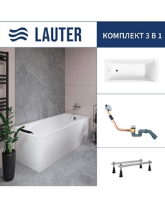 Ванна акриловая Lauter Aurora 170x75 / 21010075