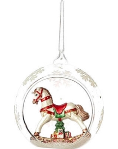 Шар новогодний Tkano Festive Horse New Year Essential / TK25-NY_DEC0008