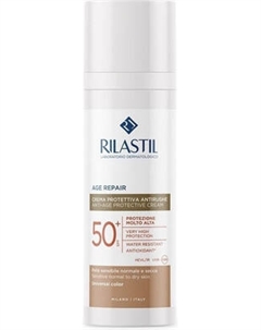 Крем солнцезащитный Rilastil Age Repair с тонирующим эффектом SPF 50+