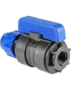 Шаровой кран Valfex ПНД 25х1" 30/6 / 1210012525100