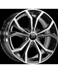 Литой диск Megami MGM-33 15x6.5" 5x100мм DIA 57.1мм ET 38мм BKF