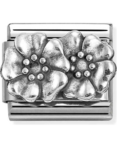 Звено для браслета NominatioN Двойной цветок 330101/73 Nomination