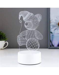 Ночник Risalux Мишка в шапке / 4814576