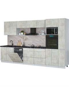 Кухонный гарнитур Интерлиния Мила Лайт 3.5-ПМ1