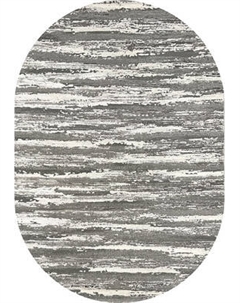 Коврик Sahan Alvita 8330A-S-D-GREY-CREAM-OVAL K25