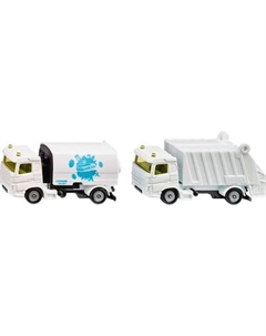 Набор игрушечной техники Siku Уборочная машина и мусоровоз 1687