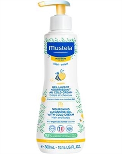 Гель для душа детский Mustela Cold Cream Питательный с пчелиным воском