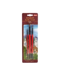 Набор кистей Hatber Пони / KSn-30904