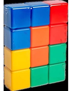Развивающий игровой набор Соломон Набор цветных кубиков / 1180367